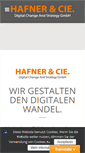 Mobile Screenshot of hafnercie.com